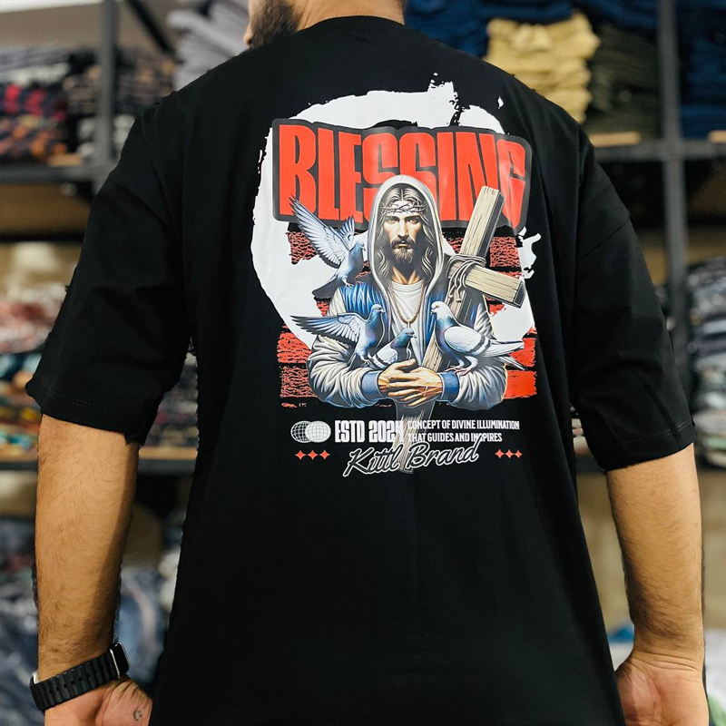 تیشرت لانگ لش مردانه (پک 4 عددی)