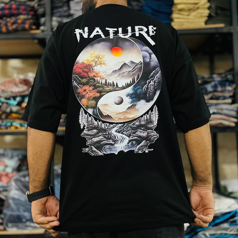 تیشرت لانگ لش مردانه (پک 4 عددی)