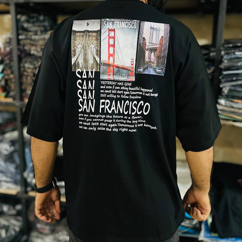 تیشرت لانگ لش مردانه (پک 4 عددی)