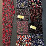 شلوار گیاهی طرح دار (پک 6 عددی)