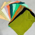 تاپ کراپ یقه هفت (پک 6 عددی)