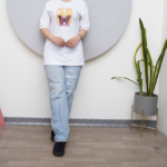 تیشرت لانگ لش پروانه (پک 4 عددی)