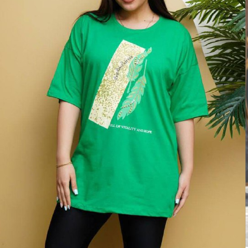 لانگ نگینی برگ مرواریدی  (پک 6 عددی)