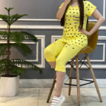 ست تیشرت شلوارک قلبی  (پک 6 عددی)