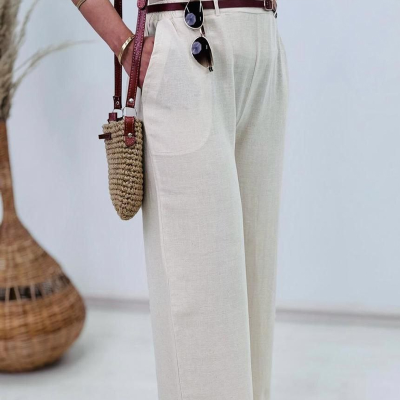 شلوار نچرال بگ  (پک 3 عددی)