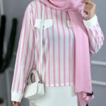 مانتو مدل نازلی (پک 5 عددی)