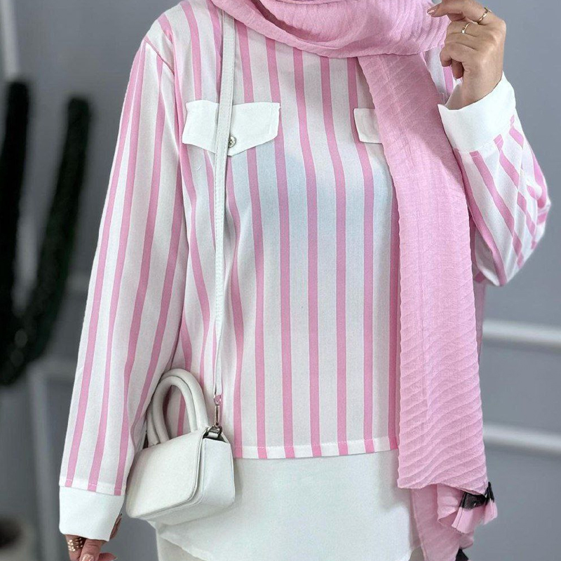 مانتو مدل نازلی (پک 5 عددی)