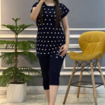 ست تیشرت شلوارک قلبی  (پک 6 عددی)