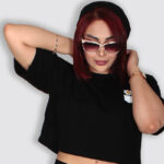 کراپ لانگ رنگی (پک 6 عددی)