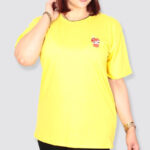 تیشرت لانگ رنگی (پک 6 عددی)