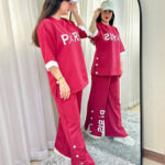 تیشرت و شلوار بگ ست پاریس (پک 6 عددی)