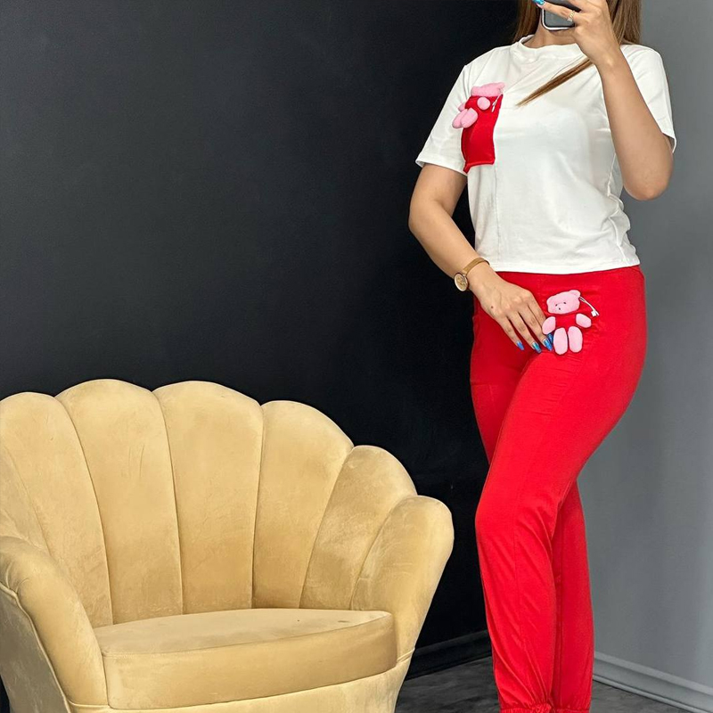 ست کراپ شلوار عر‌وسکی (پک 7 عددی)