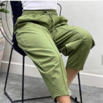 شلوار اسلش مام استایل خط اتو (پک 5 عددی)