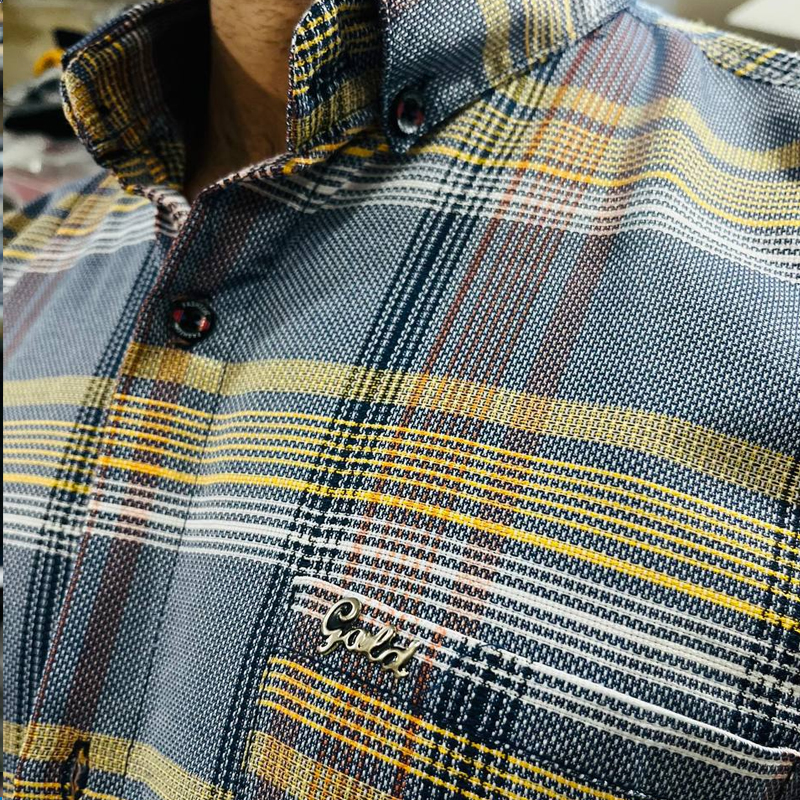 پیراهن مردانه چهارخونه  (پک 6 عددی)