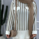 مانتو مدل نازلی (پک 5 عددی)