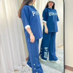 تیشرت و شلوار بگ ست پاریس (پک 6 عددی)