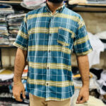 پیراهن مردانه چهارخونه  (پک 6 عددی)