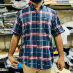 پیراهن مردانه چهارخونه  (پک 6 عددی)