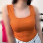 کراپ رکابی یقه خشتی (پک 6 عددی)