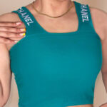 کراپ بند گلدوزى (پک 6 عددی)