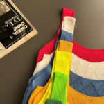 تاپ بافت لوزی (پک 6 عددی)