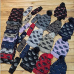 ست شال و کلاه زنانه (پک 5 عددی)