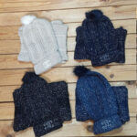 ست شال و کلاه زنانه (پک 5 عددی)