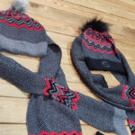 ست شال و کلاه زنانه (پک 5 عددی)