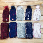 ست شال و کلاه زنانه (پک 5 عددی)