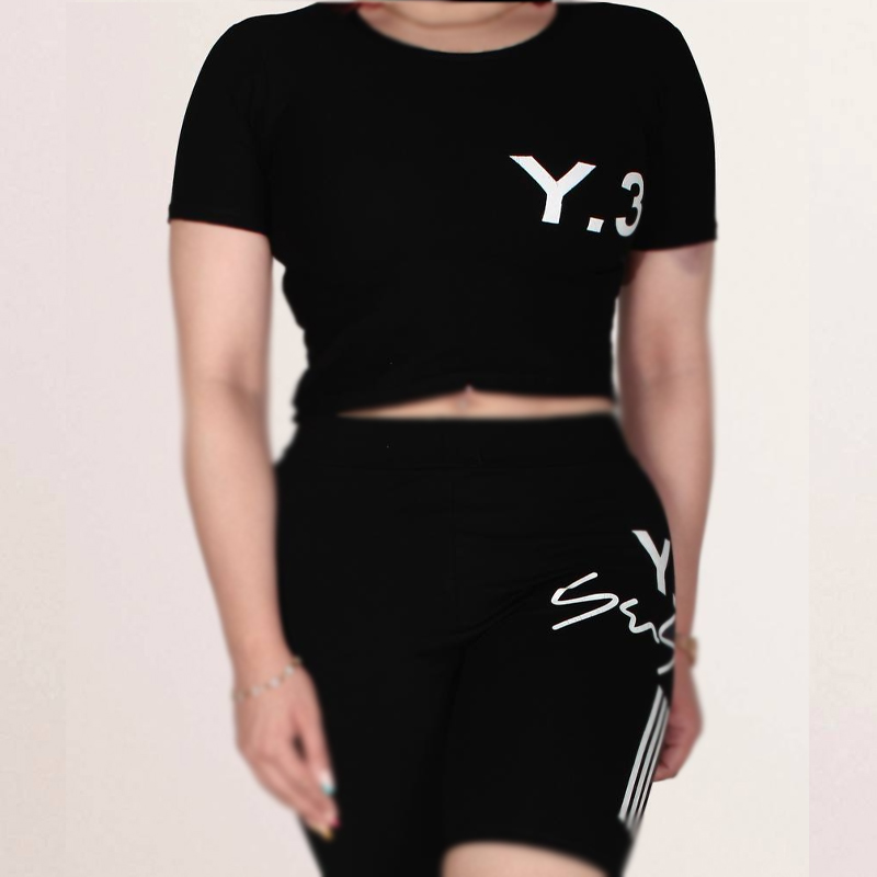 کراپ شورتک باشگاهی Y3 (پک 3 عددی)