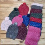 ست شال و کلاه زنانه (پک 5 عددی)