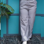 شلوار بگ دمپا نوار دار  (پک 4 عددی)