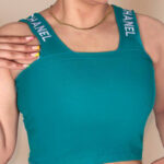 کراپ بند گلدوزى (پک 6 عددی)