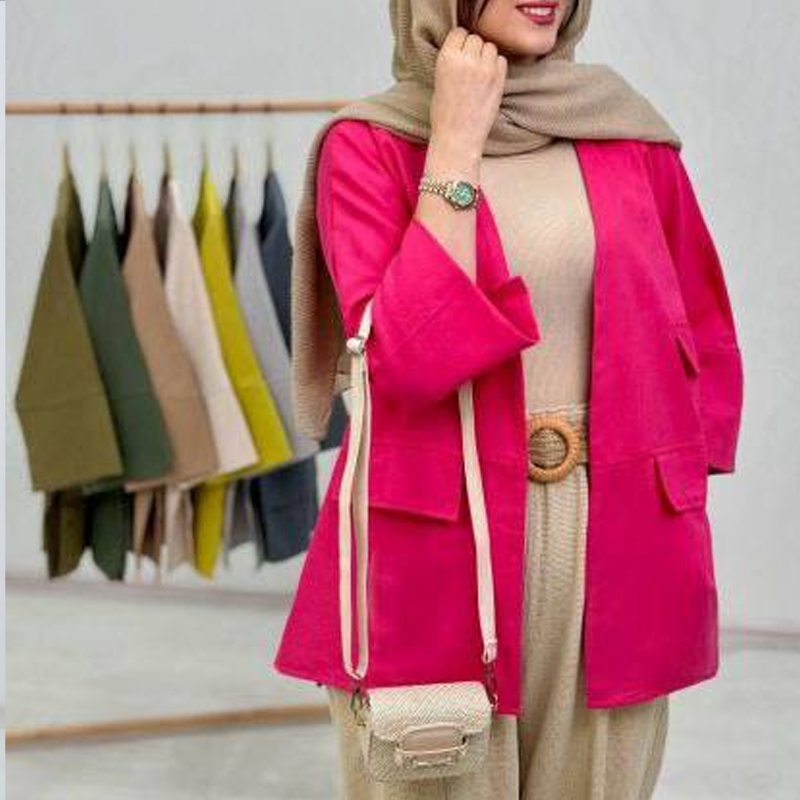 مانتو مدل گلنوش (پک 5 عددی)