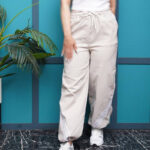 شلوار بگ دمپا نوار دار  (پک 4 عددی)