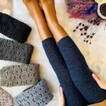 شلوار بافت طرح برجسته (پک 6 عددی)