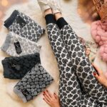 شلوار بافت طرح برجسته (پک 6 عددی)