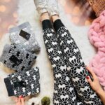 شلوار بافت طرح برجسته (پک 6 عددی)