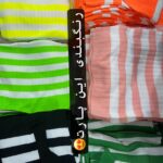 تاپ بافت راه راه سلین (پک 6 عددی)