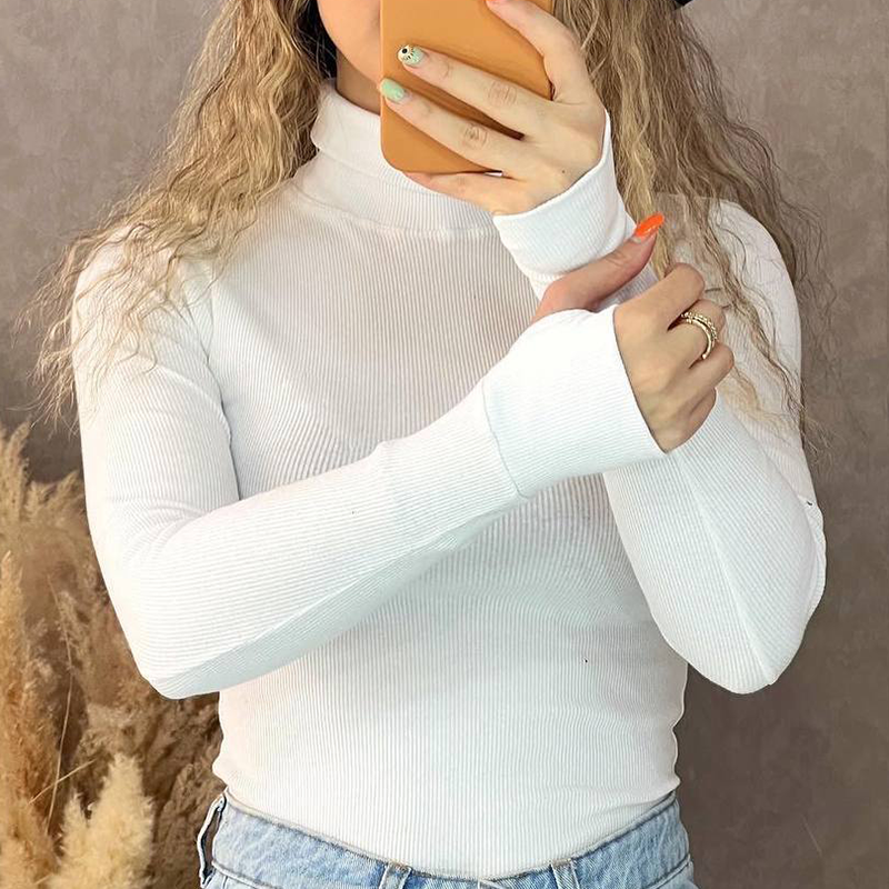 بادی استین دار یقه اسکی (پک  6عددی)