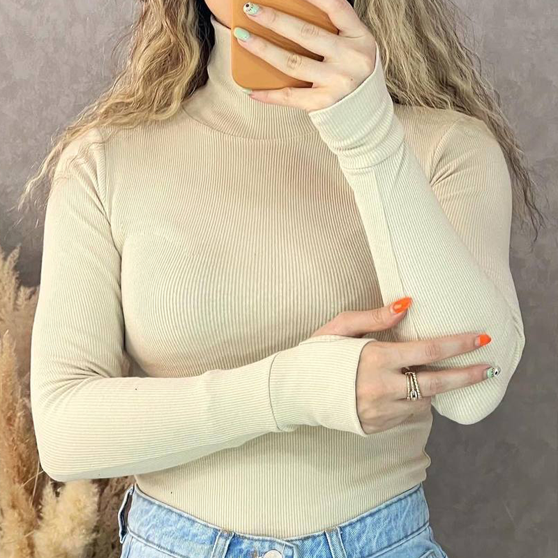 بادی استین دار یقه اسکی (پک  6عددی)