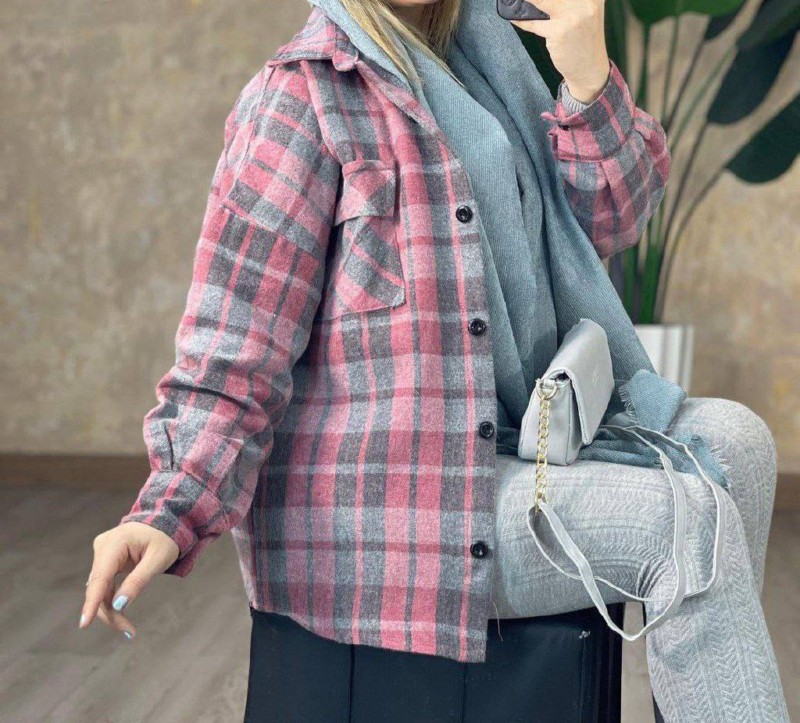 مانتو شکت پارچه پشمی (پک 6 عددی)