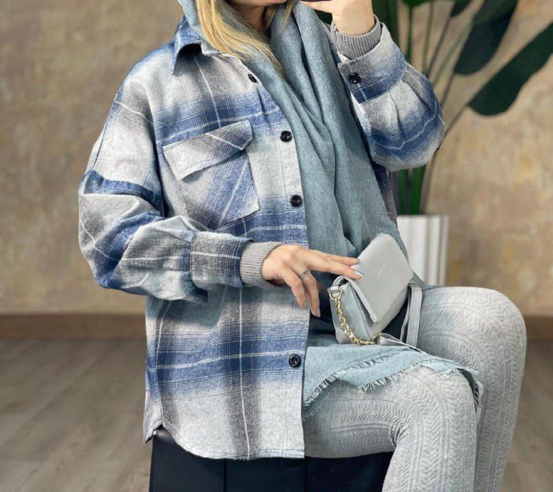 مانتو شکت پارچه پشمی (پک 6 عددی)