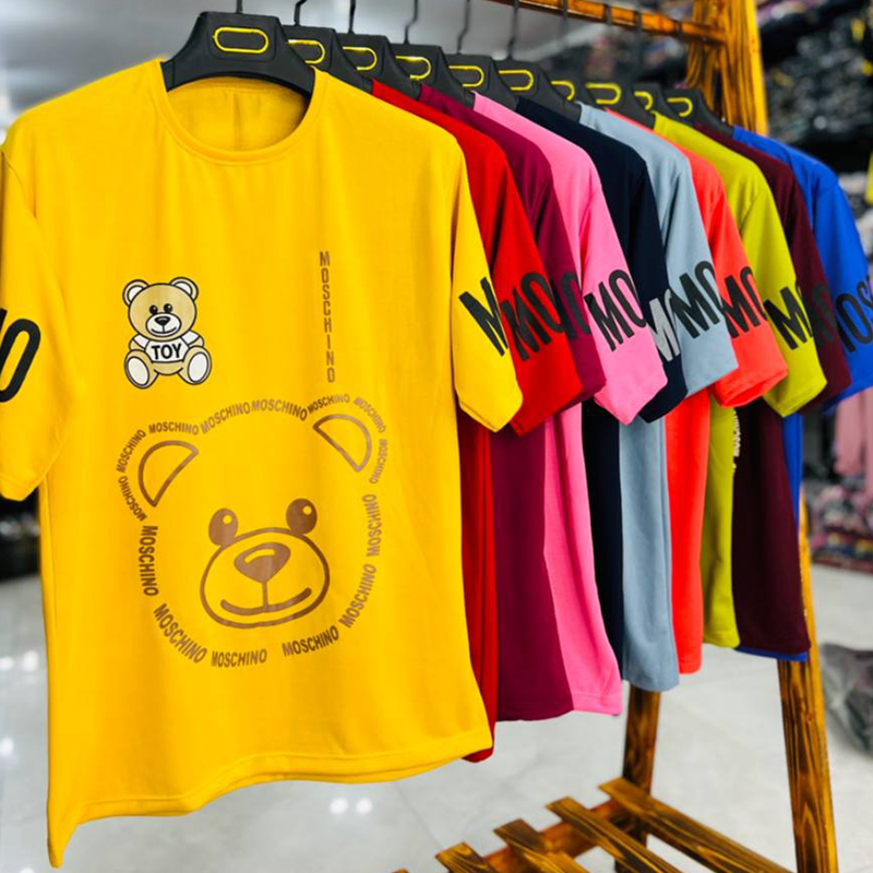 تیشرت لانگ موسچینو (پک 6عددی)