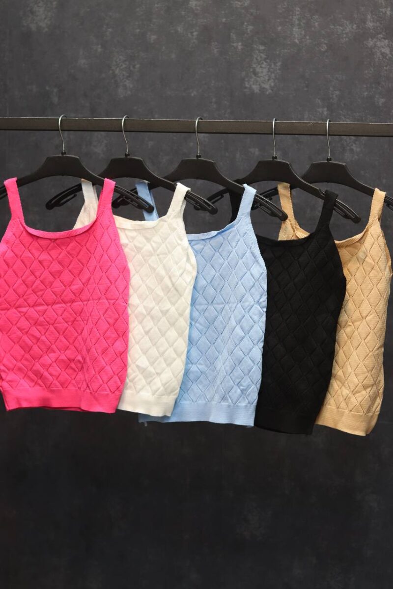 تاپ بافت لوزی(پک 5 عددی)