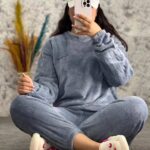 ست تدی بلوز و اسلش (پک6 عددی)