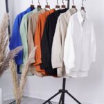 شومیز پیراهنی جیب نما  حراجی(پک 6 عددی)