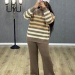 ست بافت مدل سمیه(پک6 عددی)