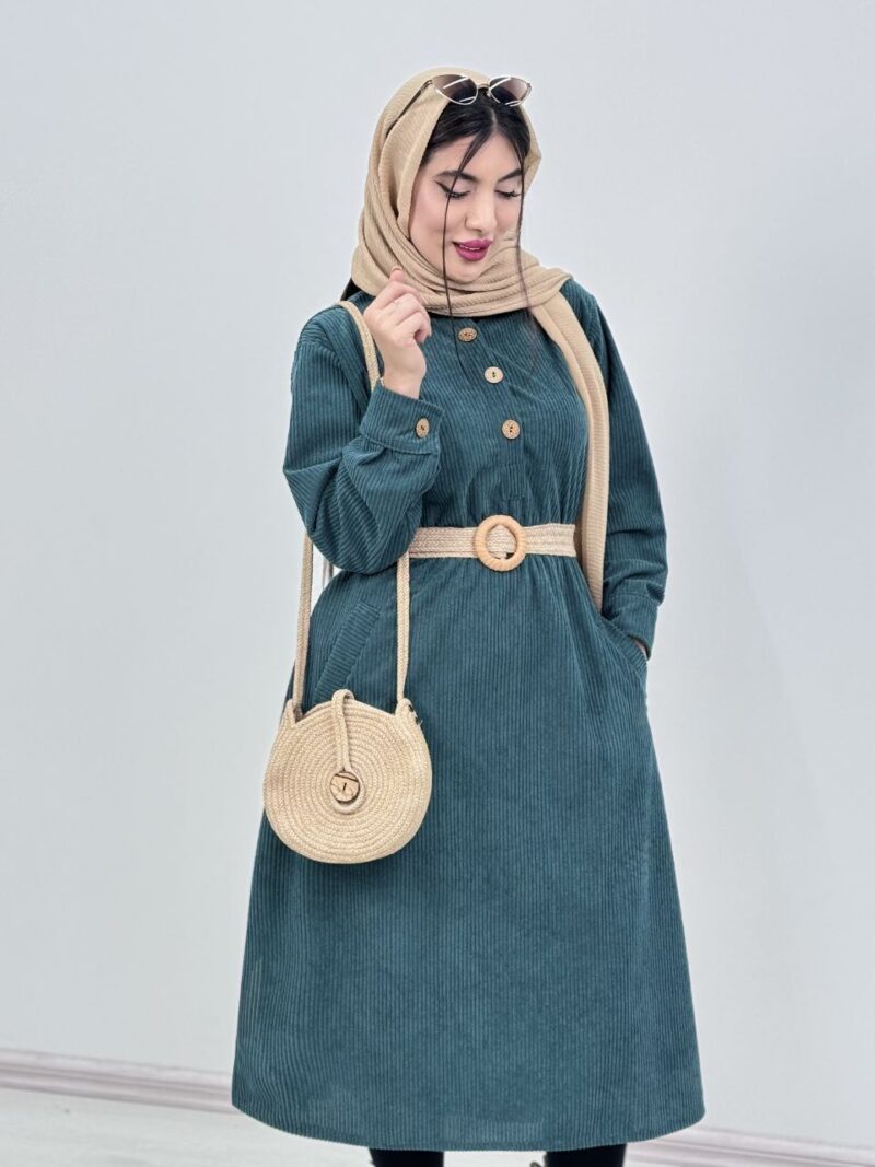 مانتو بلند مدل دلسا (پک 3عددی)