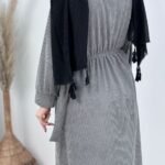 مانتو بلند مدل دلسا (پک 3عددی)